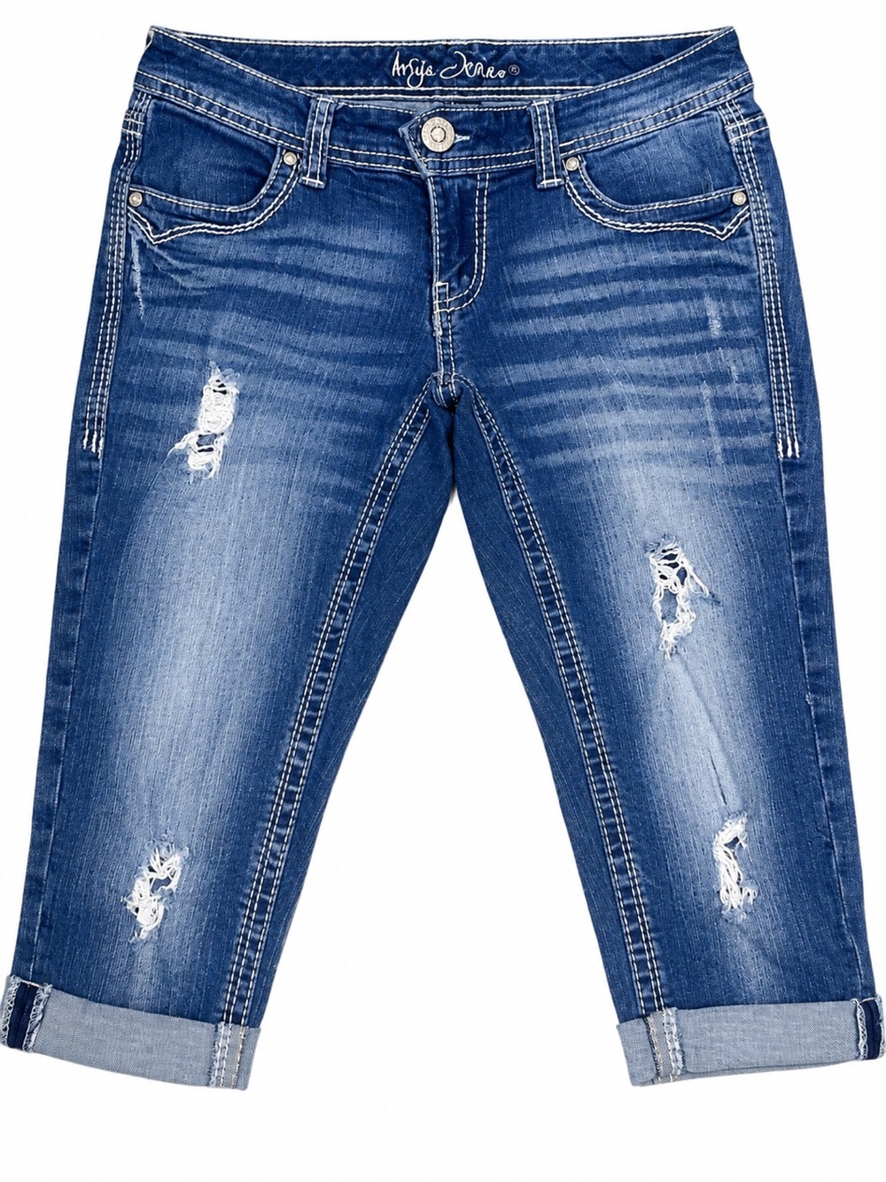 Ariya denim capris size 3/4